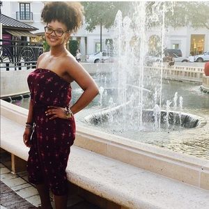 Cute and comfy Strapless pants jumper